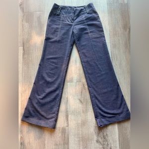 Vintage grey dress pants with white stitching! Only worn a few times!